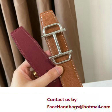 Hermes Royal belt buckle  &  Reversible leather strap 38 mm 01 2023
